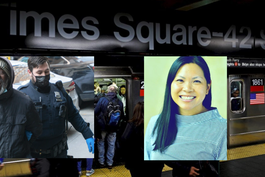 afroamericano empuja causandole la muerte a mujer asiatica en estacion de metro de times square