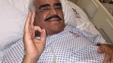 vicente fernandez envia un mensaje desde el hospital