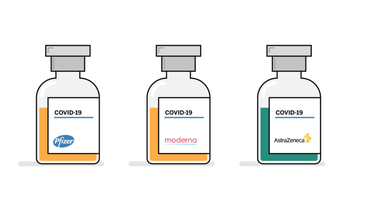 Las enormes diferencias entre las vacunas de Pfizer, Moderna y Oxford