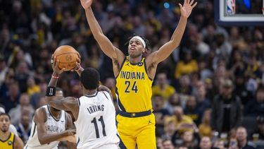 Los Pacers vencen a los Nets 128-117