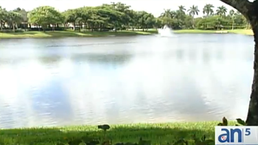 Tragedia: Abuela y nieta ahogadas en lago de Miramar
