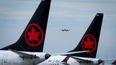 Aviones de Air Canada en el Aeropuerto Internacional de Vancouver en Richmond, Columbia Británica, el 18 de agosto del 2025. (Darryl Dyck/The Canadian Press via AP)