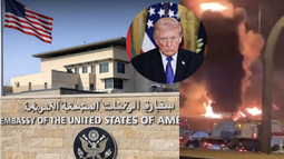 trump dice que habra represalias pronto tras ataque con drones a la embajada de ee.uu. en riad trump dice que habra represalias pronto tras ataque con drones a la embajada de ee.uu. en riad