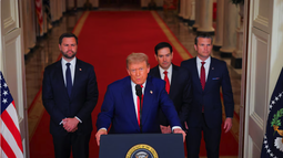 trump anuncia la destruccion de las principales instalaciones nucleares de iran y exige negociaciones de paz