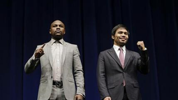 mayweather y pacquiao marcan cuenta regresiva para su pelea