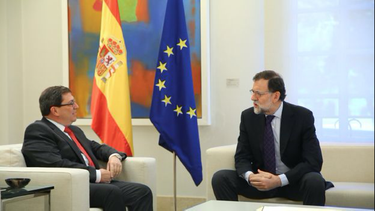 canciller cubano se reune en madrid con mariano rajoy