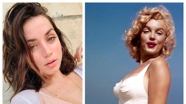 salen a la luz las primeras imagenes de la cubana ana de armas como marilyn monroe