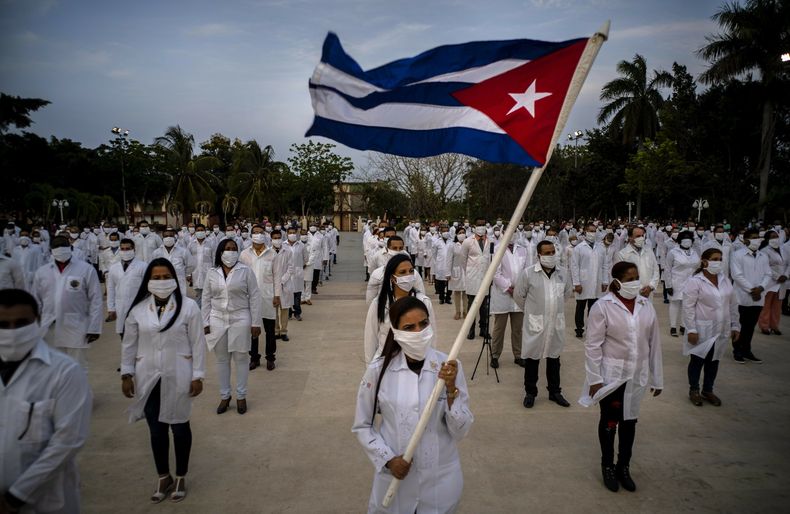 Médicos cubanos son enviados a decenas de países en el mundo.&nbsp;