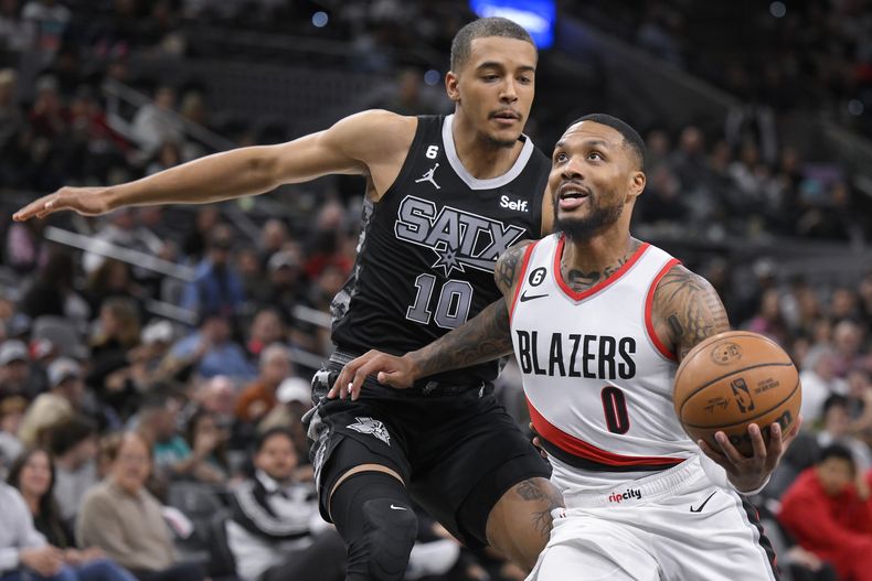 DEP-BAS BLAZERS-SPURS