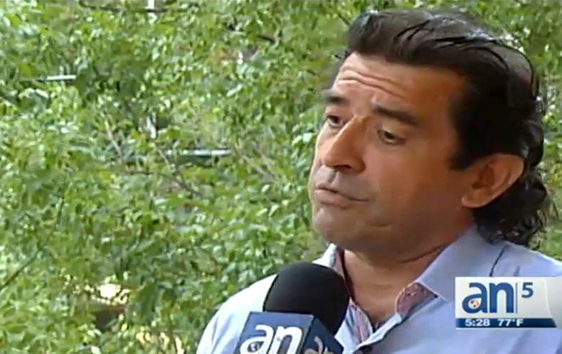 Habló en exclusiva para América Noticias la ex pareja de la mujer que asegura ser victima de violencia domestica.