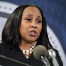 La fiscal del condado Fulton en Georgia, Fani Willis, en Atlanta, el 14 de agosto del 2023. (Foto AP/John Bazemore)