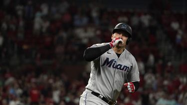 García da triunfo a Marlins con HR en la 9na ante San Luis