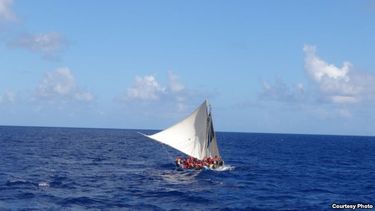 americateve | En lo que va de este año, la Guardia Costera dijo que 3,095 inmigrantes cubanos y 4.506 inmigrantes haitianos han sido recogidos en el mar.