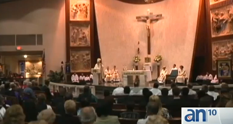 La alta jerarquía eclesiástica del sur de la Florida bendice a la ciudad que progresa.