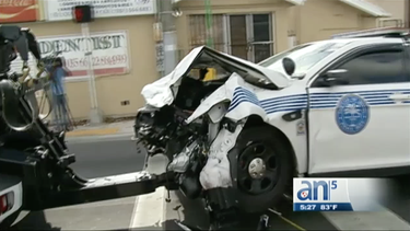 policia involucrada en choque en pequena habana