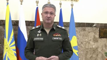 Esta foto distribuida por el Servicio de Prensa del Ministerio de Defensa ruso el 11 de enero de 2024 muestra al viceministro de Defensa Timur Ivanov en Moscú. Ivanov fue arrestado bajo sospecha de recibir un soborno, dijeron las autoridades el 23 de abril de 2024. (Foto del Servicio de Prensa del Ministerio de Defensa, via AP)