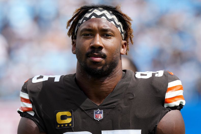 DEP-NFL BROWNS-GARRETT