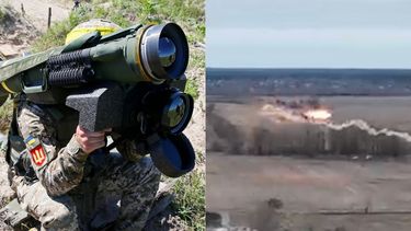 el impactante momento en que un misil ucraniano derriba a un helicoptero ruso que intenta invadir el territorio