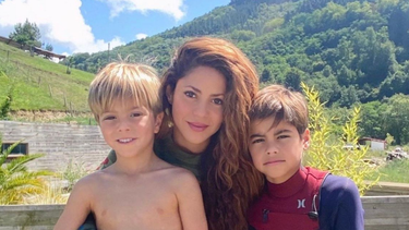 shakira presume de hijos