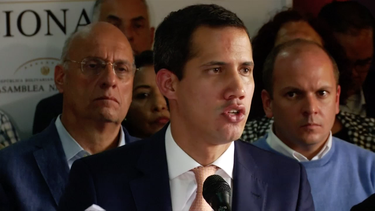 guaido condeno detencion del primer vicepresidente del parlamento, edgar zambrano