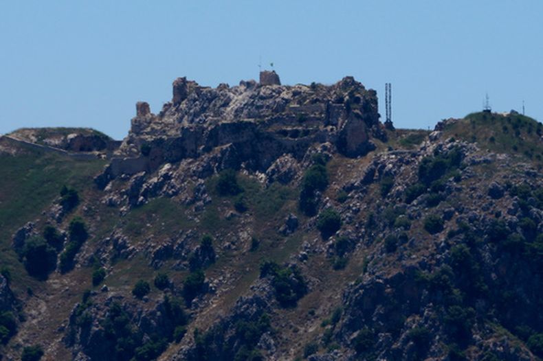 Vista del castillo de Beaufort, al sureste del Líbano, el viernes 5 de junio de 2026. (Foto AP/Hussein Malla)