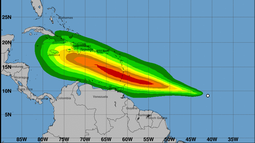 podria formarse la tormenta tropical beryl y enfilar hacia el sur de cuba