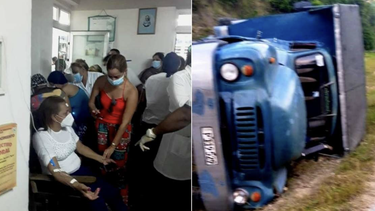 accidente masivo en cuba deja un saldo de una veintena de heridos y cuatro de ellos en estado grave