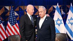 israel: bajo extremas condiciones de seguridad, biden se reune con netanyahu para definir los limites de la inminente guerra en gaza