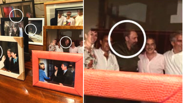 filtran fotografias ineditas del dictador fidel castro junto al pedofilo jeffrey epstein en la mansion del magnate en nueva york