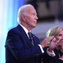El presidente Joe Biden y la primera dama Jill Biden en una ceremonia durante la cumbre de la OTAN en Washington, el 9 de julio del 2024. (Foto AP/Evan Vucci)