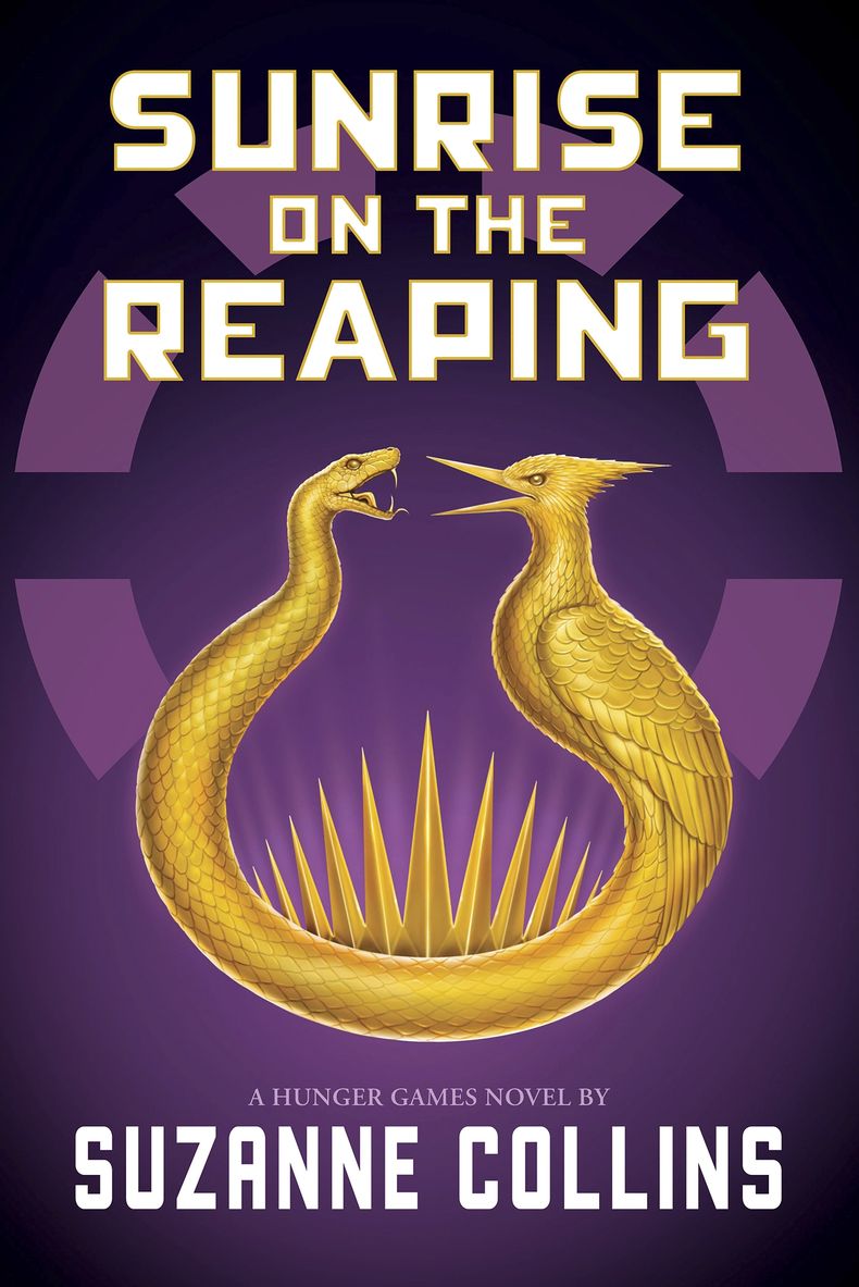En esta imagen proporcionada por Scholastic “Sunrise on the Reaping” de Suzanne Collins. (Scholastic via AP)