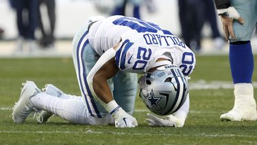 Pollard, de Cowboys, abandona duelo ante 49ers por lesión