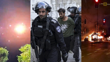 hamas lanza multiples cohetes hacia tel aviv mientras suenan las alarmas de ataque aereo en el centro de israel