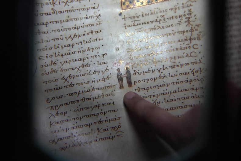 EUR-CIE GRECIA-MONTE ATHOS MANUSCRITOS
