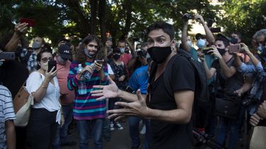 yunior garcia: protestas en cuba despertaron la poblacion