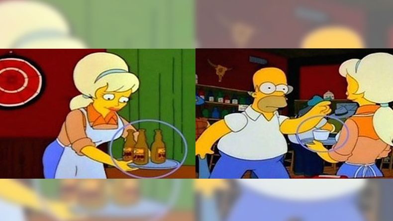 Alguien se llevó las cerveza y puso una taza en su lugar