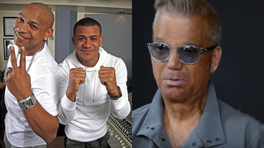 willy chirino tiende la mano a gente de zona