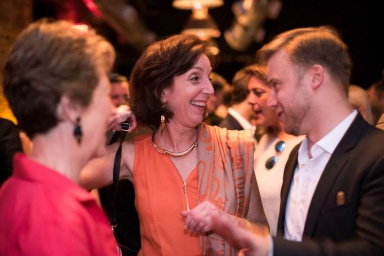 Roberta Jacobson en el lanzamiento de Engage Cuba.