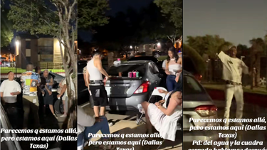 polemica en texas: fiesta de cubanos en el parqueo de un condominio desata criticas en redes sociales