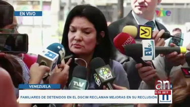venezuela: familiares de presos politicos piden respeto a derechos humanos