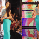 Toda una diosa: Pollito Tropical impresiona desfilando en la Miami Swim Week