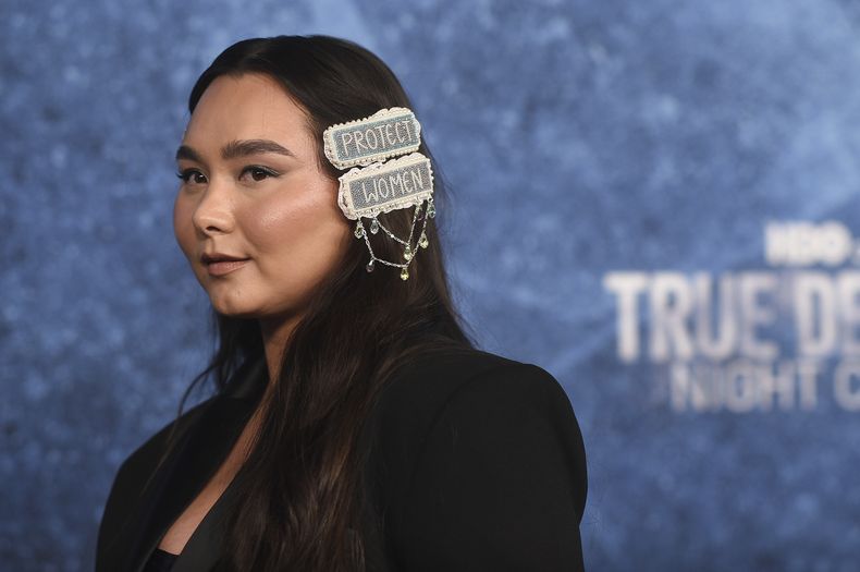Isabella Star LaBlanc llega a la premiere de True Detective: Night Country el martes 9 de enero de 2024, en el Paramount Theater en Los Angeles. (Foto Richard Shotwell/Invision/AP)