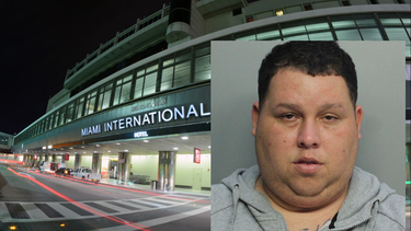 arrestan a un cubano en el aeropuerto internacional de miami tras dispararle en una pierna a un amigo y huir