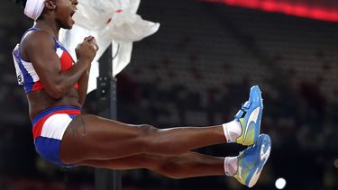cubana yarisley silva, campeona del mundo en salto con garrocha