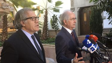 Almagro critica oposición venezolana por dialogar con Maduro
