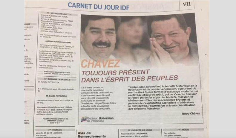 Maduro Prensa Extranjera Chavez