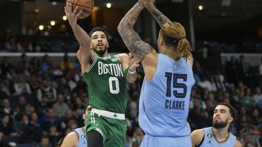 Tatum logra 39 puntos; Celtics derrotan a Grizzlies