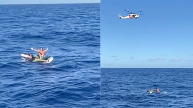 ¡la chiquita se me esta muriendo!: cubanos suplican a pescadores  frente a las costas de la florida que los rescaten
