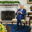 El presidente Joe Biden se reúne con el primer ministro sueco Ulf Kristersson en la Oficina Oval de la Casa Blanca, el miércoles 5 de julio de 2023, en Washington. (AP Foto/Evan Vucci)
