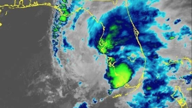 un sistema con potencial ciclonico afecta a florida